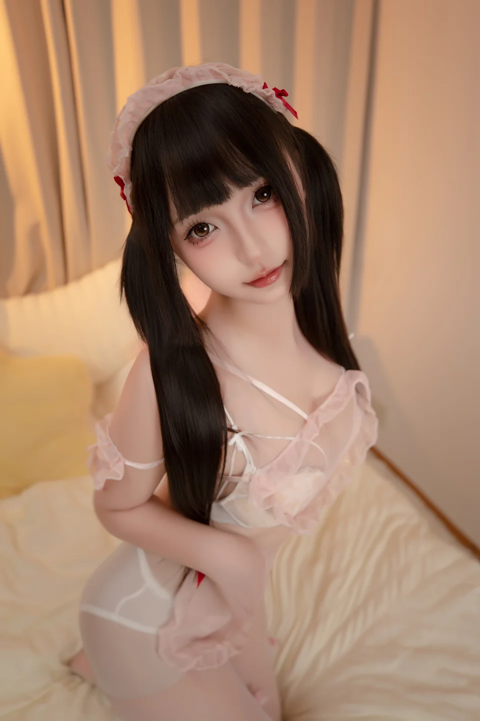 神楽坂真冬 - 粉色诱惑 [75P,2V-675MB] tg@simisebaisi 【丝足阁】051.webp